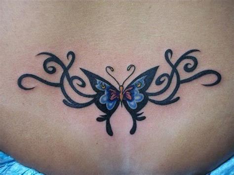 Feminine Tribal Tattoos For Womens Lower Back Tattoos Design