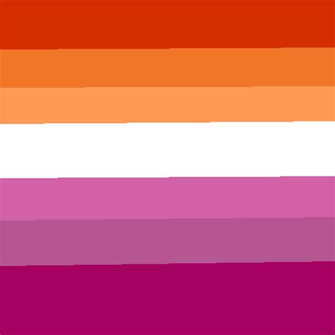 lesbian pride flag palette pixilart