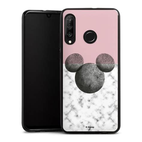 Deindesign Handyhülle Mickey Mouse Marmor Huawei P30 Lite Hülle