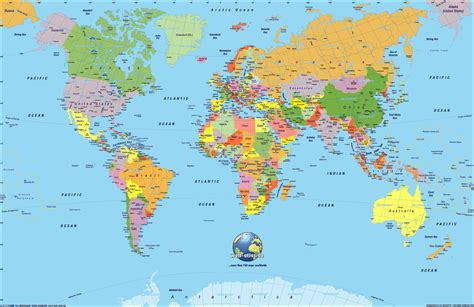 Mapamundi 100 Mapas Del Mundo Para Imprimir Y Descargar Gratis Mapa