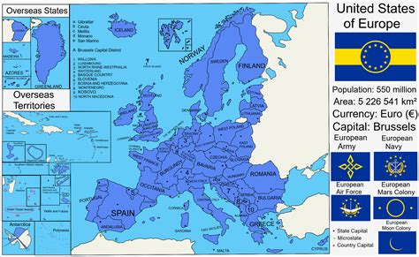 Europe Usa Map
