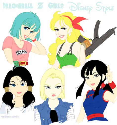 We did not find results for: Dragonball Z Girls Disney-fied by meiharu on DeviantArt