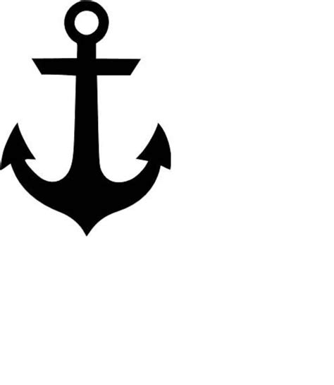 Anchor Svg Cutting File Etsy