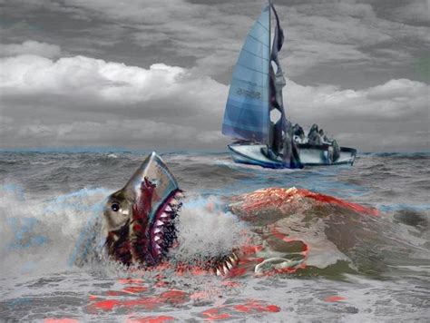 Jaws Artwork Another Victim Of The Shark Artist Federico Alain Shark Jaws Movie Jaws