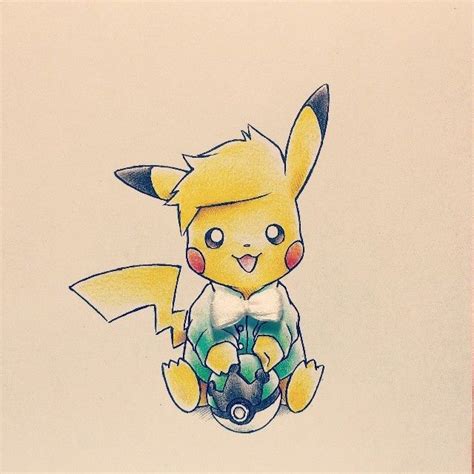 Artist Itsbirdy Pokémon Pikachu Pikachu Drawing Pikachu Art Cute
