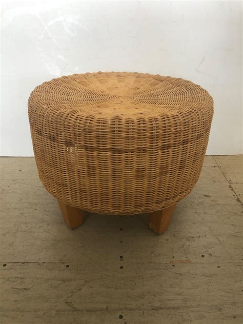 Choose from contactless same day delivery, drive up and more. East Hampton Mid-Century Modern Wicker Rattan Round ...