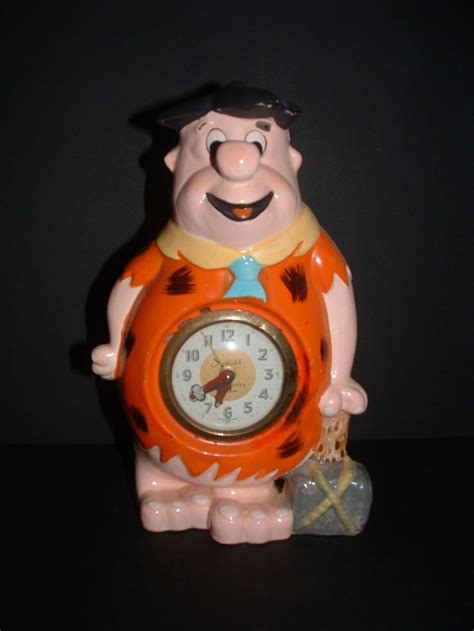 German Fred Flintstone Clock Fred Flintstone Flintstones Toys