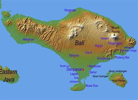 Map of indonesian islands of java and bali. Indonesia, Bali holiday, Where is Bali. Travel Information. Indonesia Bali island of Indonesia ...
