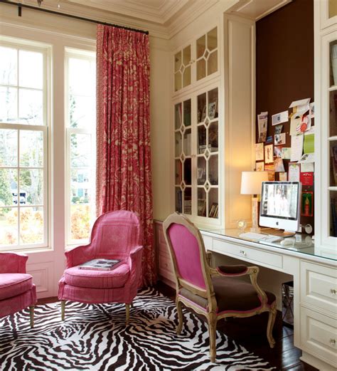Pretty And Girly Home Offices 20 Functional Design Ideas