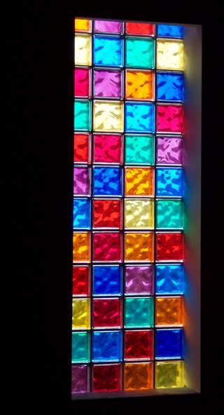 Glass Blocks Rock It In Color Glass Block Windows Glass Blocks Glass Block Shower