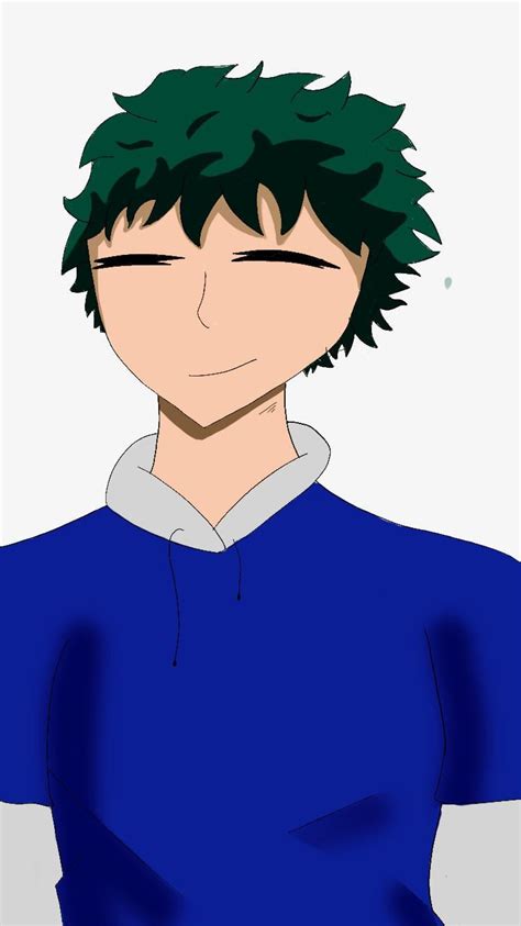 I Made This Deku Fanart Yesterday And Im Really Proud Of It R