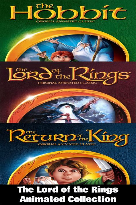 The Lord Of The Rings Animated Collection 1977 1980 Posters — The