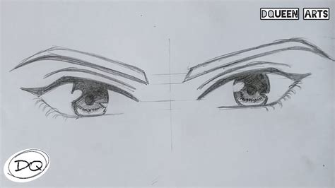 cara melukis mata anime lelaki tutorial menggambar mata anime dengan mudah indonesia mendesain