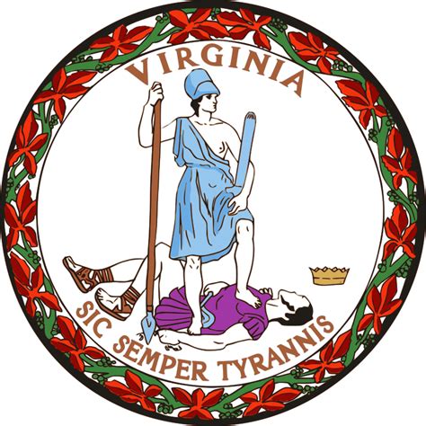 Seal Of The Commonwealth Of Virginia Openclipart