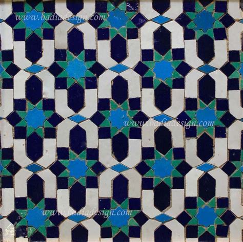 Moroccan Mosaic Tile From Badia Design Inc