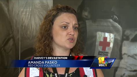 Video Maryland Red Cross Volunteers Head To Texas Youtube