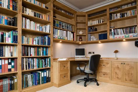 Bespoke Solid And Hardwood Fitted Home Office And Study Furniture