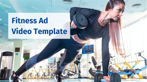 Fitness Ad Video Template Typito Fitness Video Templates Editable Youtube