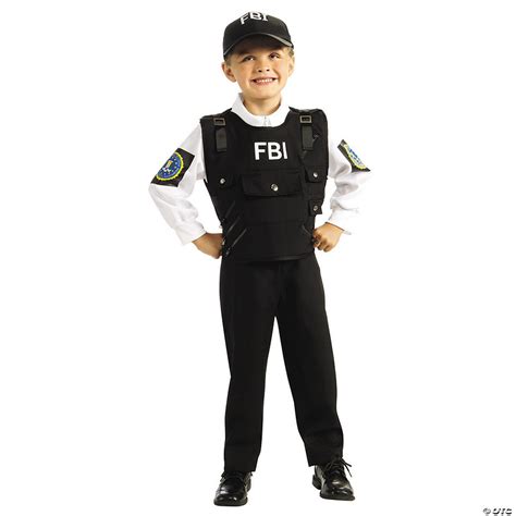 Kids Fbi Agent Costume Oriental Trading