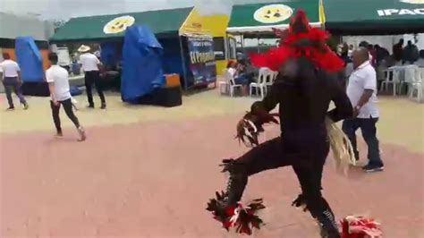 Diablo En Colon Curu El Maestro De La Salsa Resaltando La Cultura Congo El Diablo Tun Tun Youtube