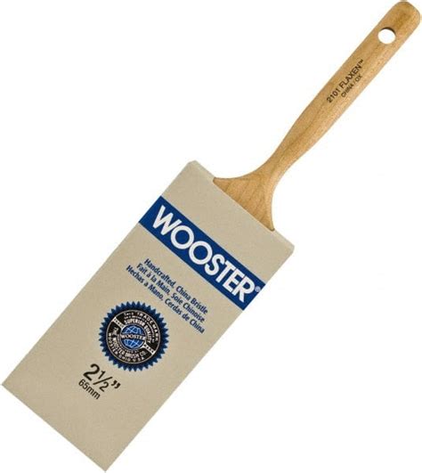Wooster Brush 2 12 Flat Hog Varnish Brush 69870616 Msc Industrial Supply