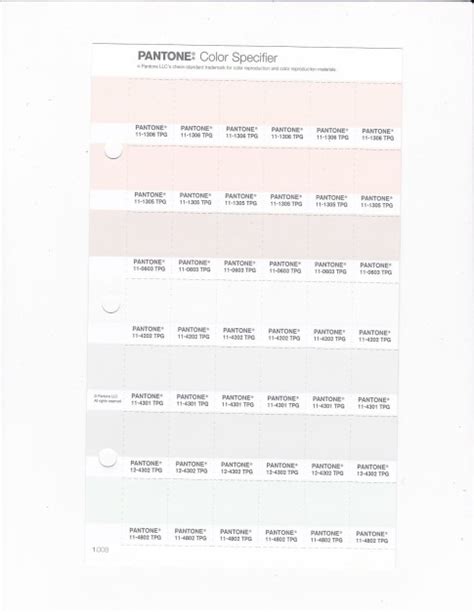 PANTONE 11 4301 TPG Lily White Replacement Page Fashion Home