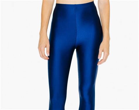 Spandex 80s Disco Pants Women Shiny High Waist Leggings Etsy Australia