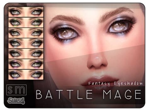 The Sims Resource Battle Mage Fantasy Eyeshadow • Sims 4 Downloads