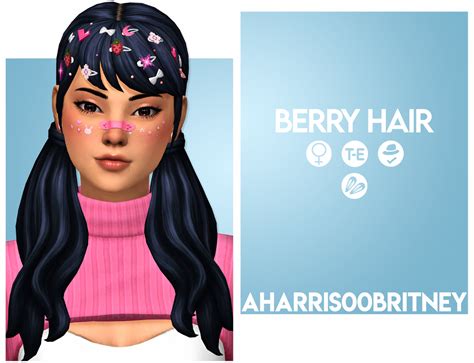 Berry Hair The Sims 4 Create A Sim Curseforge