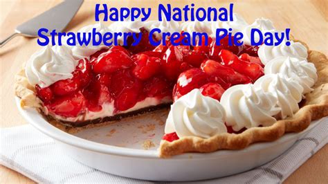 Happy National Strawberry Cream Pie Day By Uranimated18 On Deviantart