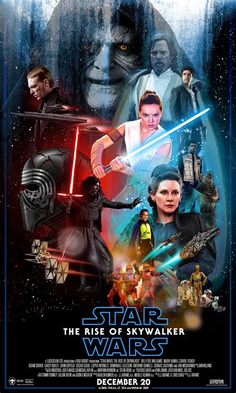 Give it a try and learn photoshop today. Star Wars: The Rise Of Skywalker Poster by BrutalB330 on ...