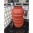 55 Gallon Food Grade Removable Top Rain Barrel Screw On Style 