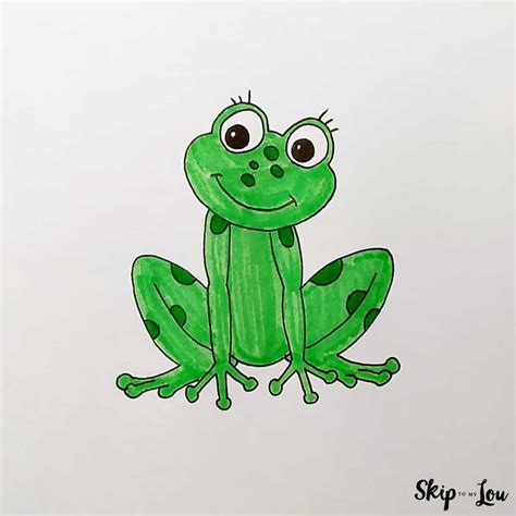 Spectacular Info About How To Draw A Cute Frog Feeloperation