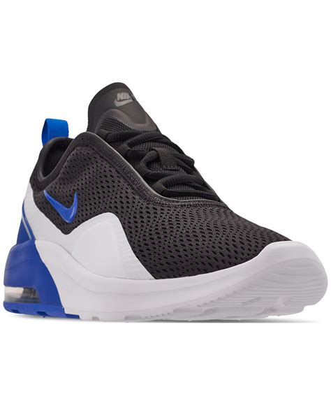 Nike Rubber Air Max Motion 2 Casual Sneakers From Finish Line In Black