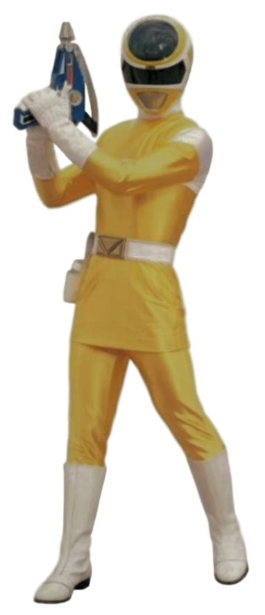 In Space Yellow Ranger - Transparent! by Camo-Flauge on DeviantArt
