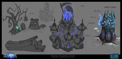 david harrington heroes of the storm towers of doom keeps and towers concept art