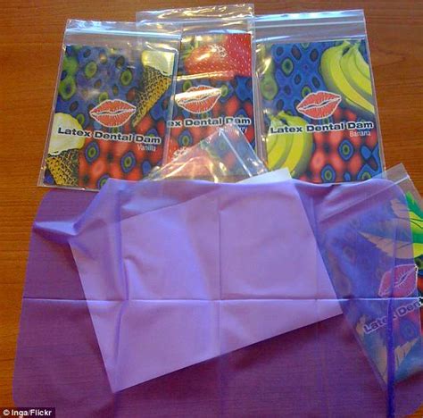 Dental Dams Are The Only Option For Safe Oral Sex On Women Daily Mail