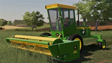 John Deere Windrower V11 Mod Farming Simulator 2022 19 Mod