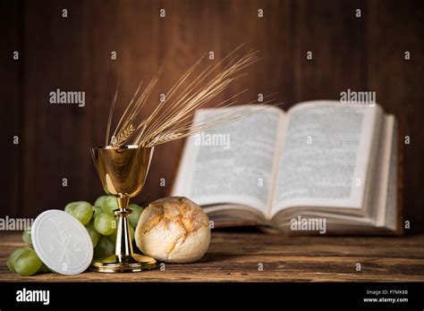 First Communion Background Stock Photo Alamy