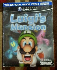 Luigi S Mansion Gamecube Nintendo Power Official Strategy Game Guide