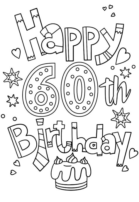 26 Fabulous 60th Birthday Cards Free And Printable — Printbirthday