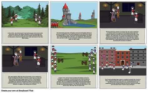 French And Indian War Storyboard By B0d29477