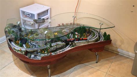 Finally Finished My N Scale Coffee Table Rmodeltrains