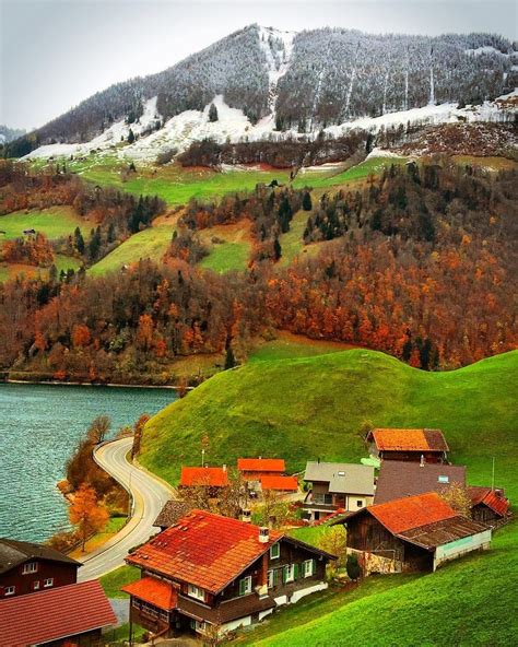 Regram Swissmonamour 🎨 Autumn Day In Lungern 💫 Canton Flickr