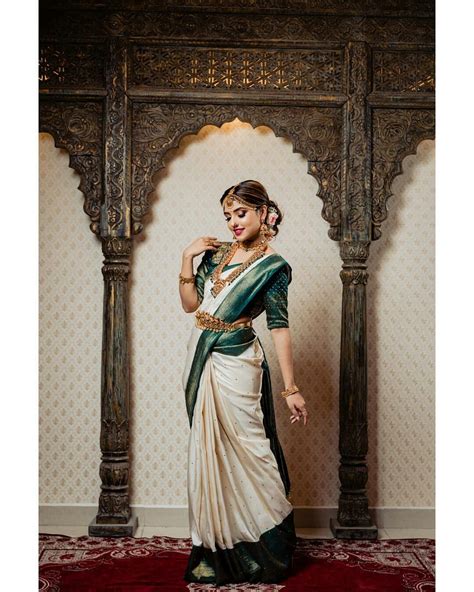 Pin By Sai Aradada On Poses With Saree In 2023 Best Indian Wedding Dresses South Indian