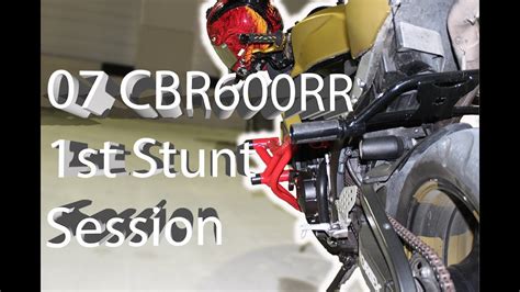 The legendary honda cbr600rr returns for 2020. CBR600rr First Stunt session(more to come) - YouTube
