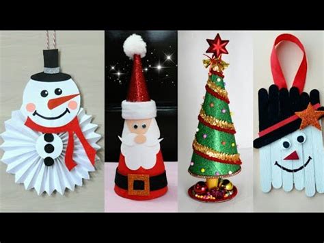 Last Minute Christmas Decoration Ideas  Christmas Crafts for kids