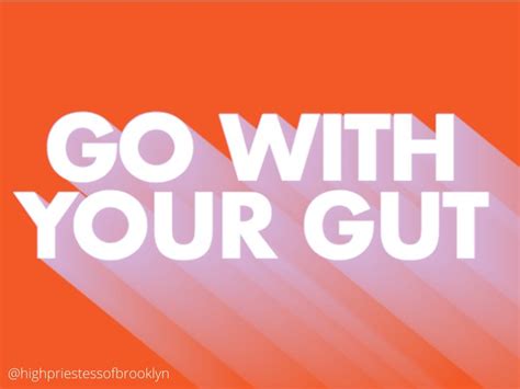 Go With Your Gut Go With Your Gut Motivation Logo