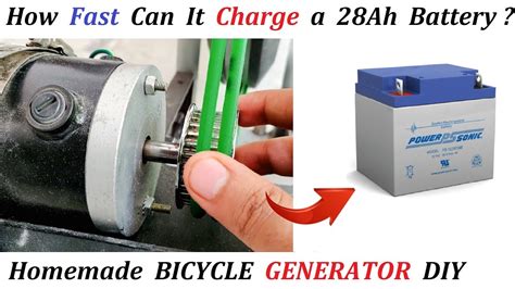 Bicycle 12v Generator