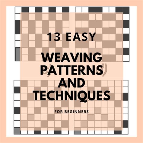 13 Weaving Patterns And Techniques Every Beginner Should Know